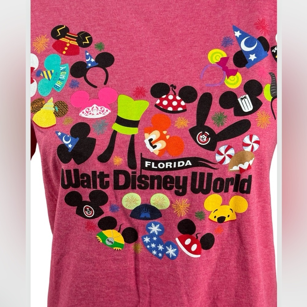 NWT Walt Disney World Florida Mickey Ears Women’s Tee Shirt Small - Picture 7 of 9